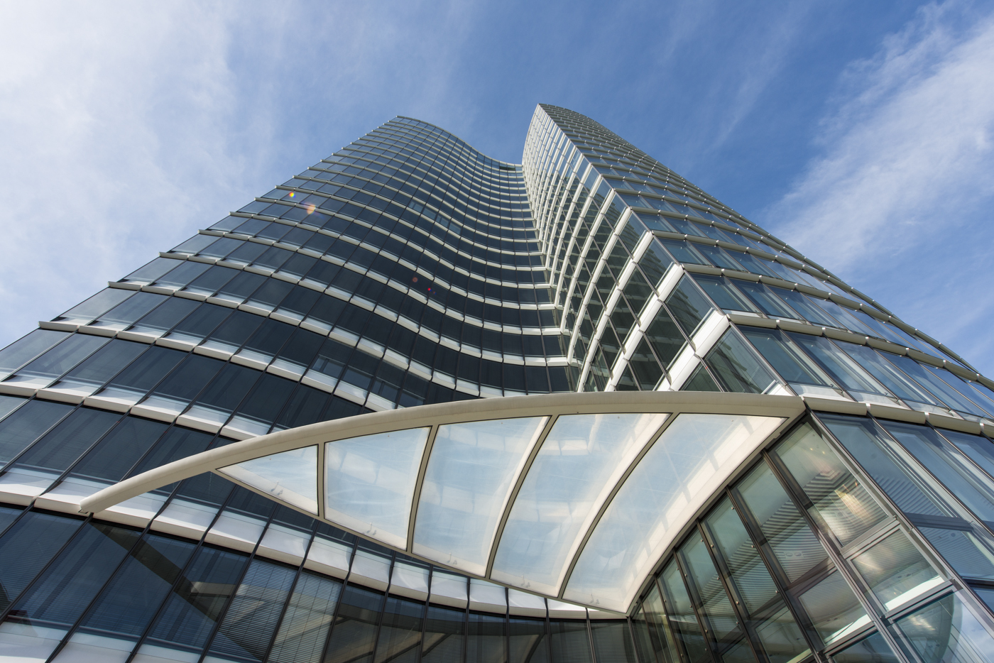 Panoramablick Düsseldorf